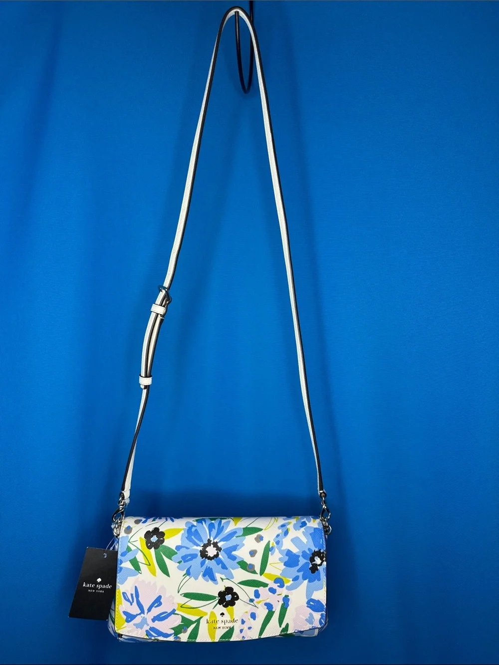 NWT $299 KATE SPADE NEW YORK MADISON FLORAL FESTIVAL WILLOW LAUREL WAY CROSSBODY